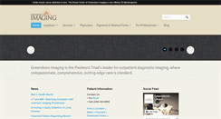 Desktop Screenshot of greensboroimaging.com